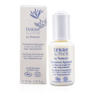 THALGO TERRE &AMP; MER SOOTHING CONCENTRATE WITH ORGANIC JUNIPER WOOD (SALON SIZE) 30ML/1OZ
