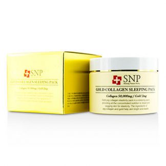 SNP GOLD COLLAGEN SLEEPING PACK - ELASTICITY 100G/3.5OZ