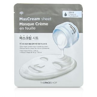 THE FACE SHOP MASCREAM SHEET - INTENSE MOISTURE MASK 10X30G/1.06OZ