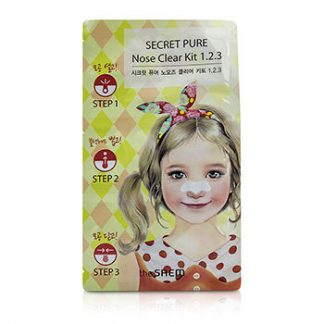 THE SAEM SECRET PURE NOSE CLEAR KIT 1.2.3 10PCS