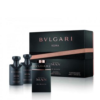 BVLGARI ROMA MAN IN BLACK GIFT SET FOR MEN