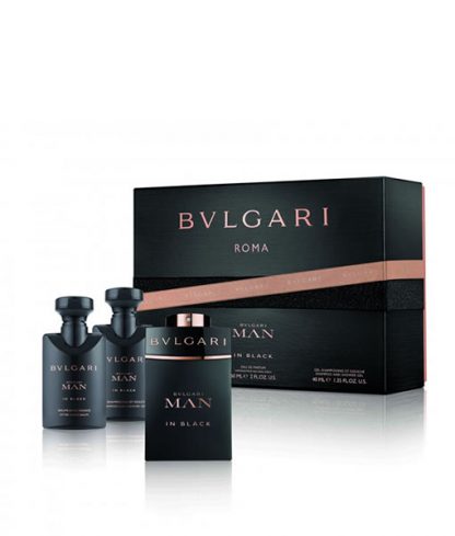 BVLGARI ROMA MAN IN BLACK GIFT SET FOR MEN