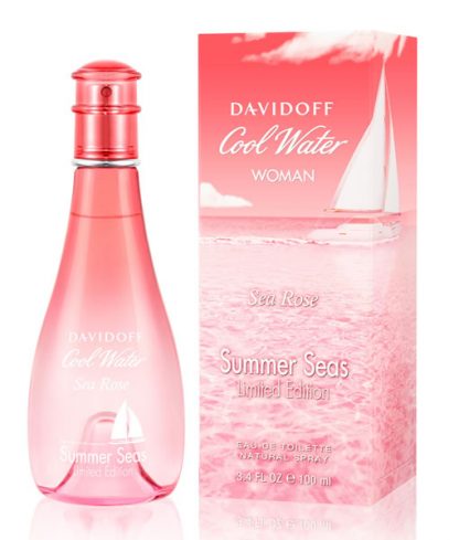 DAVIDOFF COOL WATER SEA ROSE SUMMER SEAS LIMITED EDITION EDT FOR WOMEN