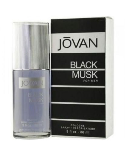 JOVAN BLACK MUSK COLOGNE EDC FOR MEN