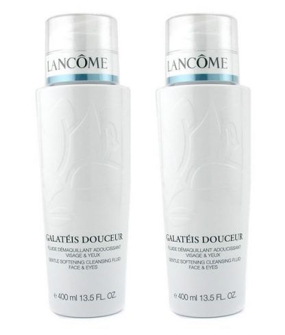 LANCOME GALATEIS DOUCEUR GENTLE SOFTENING CLEANSING FLUID FACE AND EYES 50ML X 8 FOR WOMEN