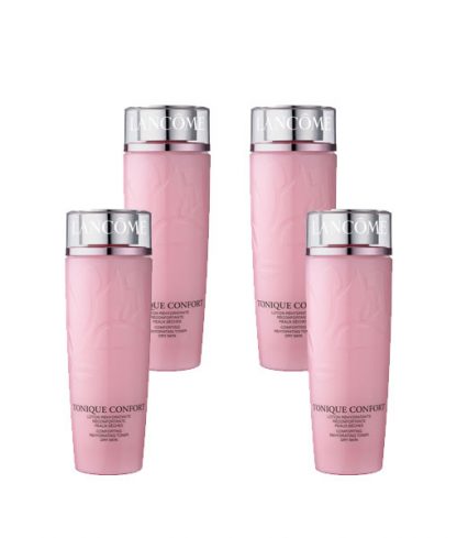 LANCOME TONIQUE CONFORT REHYDRATING COMFORTING TONER DRY SKIN 50ML X 4 FOR WOMEN