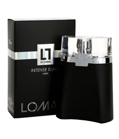 LOMANI INTENSE BLACK EDT FOR MEN