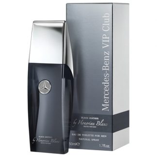 MERCEDES BENZ VIP CLUB BLACK LEATHER BY HONORINE BLANC EDT FOR MEN