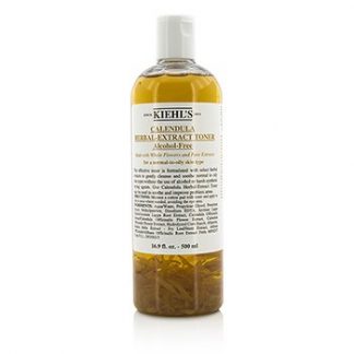 KIEHL'S CALENDULA HERBAL EXTRACT ALCOHOL-FREE TONER - FOR NORMAL TO OILY SKIN TYPES  500ML/16.9OZ