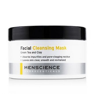 MENSCIENCE FACIAL CLEANING MASK - GREEN TEA AND CLAY  90G/3OZ