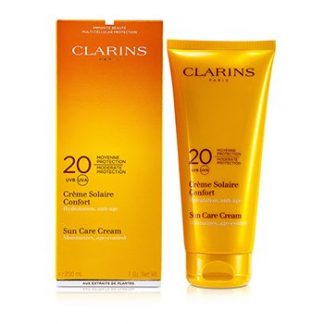 CLARINS SUN CARE CREAM MODERATE PROTECTION 20 UVB/UVA  200ML/7OZ