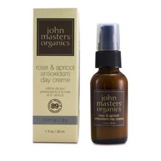 JOHN MASTERS ORGANICS ROSE &AMP; APRICOT ANTIOXIDANT DAY CREAM (FOR NORMAL/ DRY SKIN)  30ML/1OZ