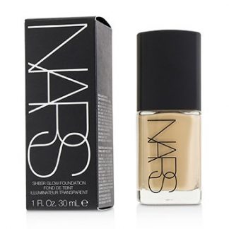 NARS SHEER GLOW FOUNDATION - DEAUVILLE (LIGHT 4 - LIGHT W/ NEUTRAL BALANCE OF PINK &AMP; YELLOW UNDERTONE)  30ML/1OZ