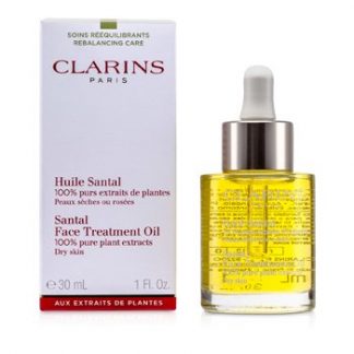 CLARINS FACE TREATMENT OIL - SANTAL (FOR DRY SKIN)  30ML/1OZ