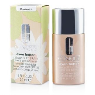 CLINIQUE EVEN BETTER MAKEUP SPF15 (DRY COMBINATION TO COMBINATION OILY) - NO. 62 ROSE BEIGE  30ML/1OZ