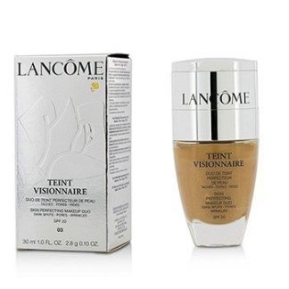 LANCOME TEINT VISIONNAIRE SKIN PERFECTING MAKE UP DUO SPF 20 - # 03 BEIGE DIAPHANE  30ML+2.8G