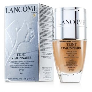 LANCOME TEINT VISIONNAIRE SKIN PERFECTING MAKE UP DUO SPF 20 - # 04 BEIGE NATURE  30ML+2.8G