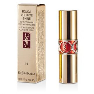 YVES SAINT LAURENT ROUGE VOLUPTE SHINE - # 14 CORAIL IN TOUCH  4.5G/0.15OZ