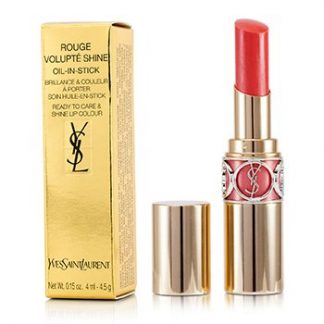 YVES SAINT LAURENT ROUGE VOLUPTE SHINE - # 15 CORAIL INTUITIVE/ CORAIL SPONTINI  4.5G/0.15OZ