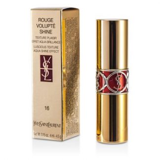 YVES SAINT LAURENT ROUGE VOLUPTE SHINE - # 16 ORANGE IMPERTINENT/ ORAGNE MAJORELLE  4.5G/0.15OZ