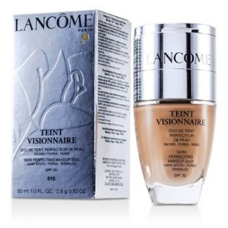 LANCOME TEINT VISIONNAIRE SKIN PERFECTING MAKE UP DUO SPF 20 - # 010 BEIGE PORCELAINE  30ML+2.8G