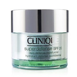 CLINIQUE SUPERDEFENSE DAILY DEFENSE MOISTURIZER SPF 20 (VERY DRY TO DRY COMBINATION)  50ML/1.7OZ