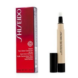 SHISEIDO SHEER EYE ZONE CORRECTOR - # 104 NATURAL OCHRE  3.8ML/0.14OZ