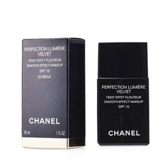 CHANEL PERFECTION LUMIERE VELVET SMOOTH EFFECT MAKEUP SPF15 - # 20 BEIGE  30ML/1OZ