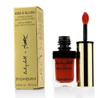 YVES SAINT LAURENT BABY DOLL KISS &AMP; BLUSH - # 04 ORANGE FOUGUEUX  10ML/0.33OZ