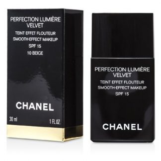 CHANEL PERFECTION LUMIERE VELVET SMOOTH EFFECT MAKEUP SPF15 - # 10 BEIGE  30ML/1OZ