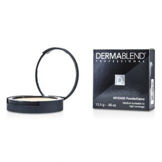 DERMABLEND INTENSE POWDER CAMO COMPACT FOUNDATION (MEDIUM BUILDABLE TO HIGH COVERAGE) - # NATURAL  13.5G/0.48OZ