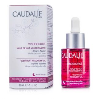 CAUDALIE VINOSOURCE OVERNIGHT RECOVERY OIL (FOR DRY TO VERY DRY SKIN)  30ML/1OZ