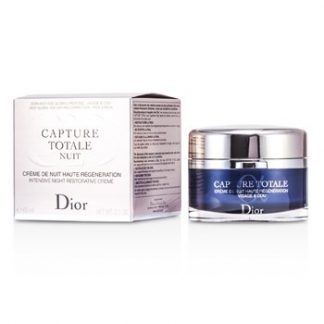 CHRISTIAN DIOR CAPTURE TOTALE NUIT INTENSIVE NIGHT RESTORATIVE CREME (RECHARGEABLE)  60ML/2.1OZ