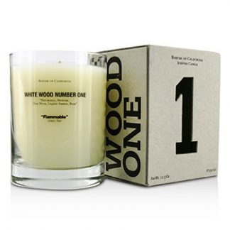 BAXTER OF CALIFORNIA SCENTED CANDLES - WHITE WOOD ONE  350G/12.5OZ