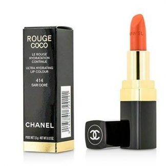 CHANEL ROUGE COCO ULTRA HYDRATING LIP COLOUR - # 414 SARI DORE  3.5G/0.12OZ