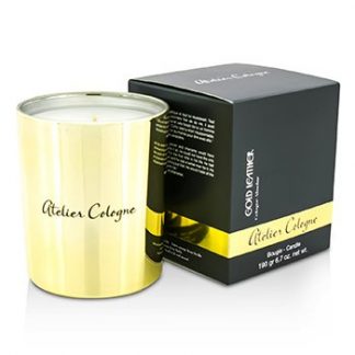 ATELIER COLOGNE BOUGIE CANDLE - GOLD LEATHER  190G/6.7OZ