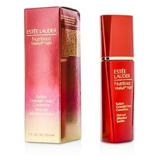 ESTEE LAUDER NUTRITIOUS VITALITY8 RADIANT OVERNIGHT DETOX CONCENTRATE  30ML/1OZ