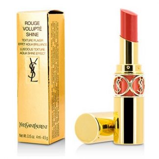 YVES SAINT LAURENT ROUGE VOLUPTE SHINE - # 30 CORAL INGENIOUS  4.5G/0.15OZ