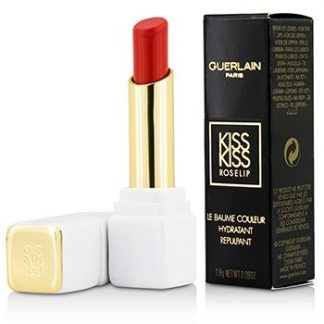 GUERLAIN KISSKISS ROSELIP HYDRATING &AMP; PLUMPING TINTED LIP BALM - #R346 PEACH PARTY  2.8G/0.09OZ