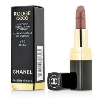 CHANEL ROUGE COCO ULTRA HYDRATING LIP COLOUR - # 432 CECILE 172432  3.5G/0.12OZ