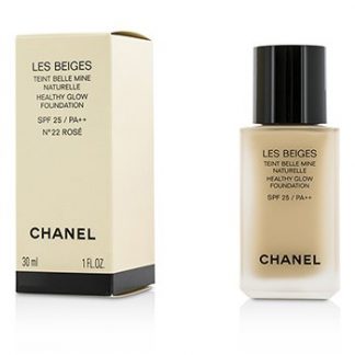 CHANEL LES BEIGES HEALTHY GLOW FOUNDATION SPF 25 - NO. 22 ROSE  30ML/1OZ