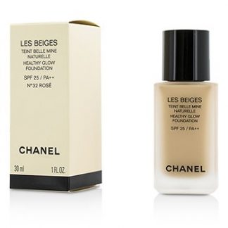 CHANEL LES BEIGES HEALTHY GLOW FOUNDATION SPF 25 - NO. 32 ROSE  30ML/1OZ
