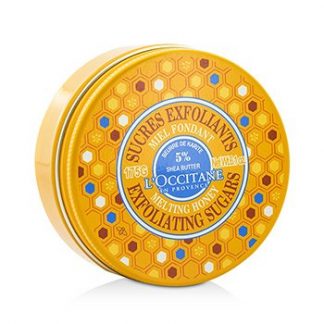 L'OCCITANE SHEA MELTING HONEY EXFOLIATING SUGARS  175G/6.1OZ