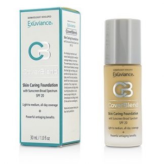 EXUVIANCE COVERBLEND SKIN CARING FOUNDATION SPF20 - # CLASSIC BEIGE  30ML/1OZ