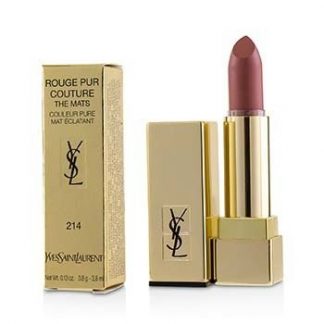 YVES SAINT LAURENT ROUGE PUR COUTURE THE MATS - # 214 WOOD ON FIRE  3.8G/0.13OZ