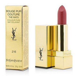 YVES SAINT LAURENT ROUGE PUR COUTURE THE MATS - # 216 RED CLASH  3.8G/0.13OZ