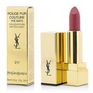 YVES SAINT LAURENT ROUGE PUR COUTURE THE MATS - # 217 NUDE TROUBLE  3.8G/0.13OZ