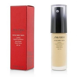 SHISEIDO SYNCHRO SKIN LASTING LIQUID FOUNDATION SPF 20 - NEUTRAL 2  30ML/1OZ