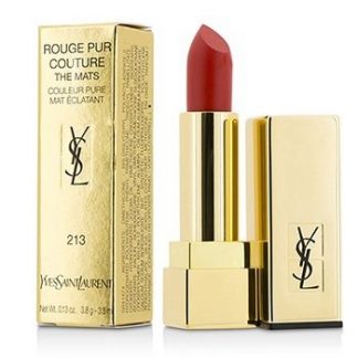 YVES SAINT LAURENT ROUGE PUR COUTURE THE MATS - # 213 ORANGE SEVENTIES  3.8G/0.13OZ