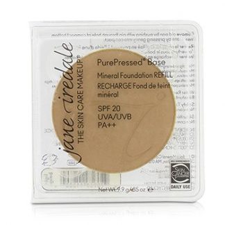 JANE IREDALE PUREPRESSED BASE MINERAL FOUNDATION REFILL SPF 20 - LIGHT BEIGE  9.9G/0.35OZ